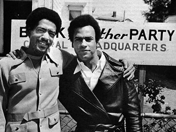 Bobbe Seale and Huey Newton